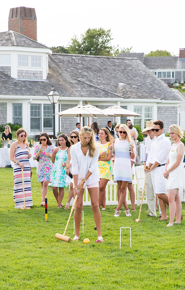 Feeling Croquet Classy Girls Wear Pearls