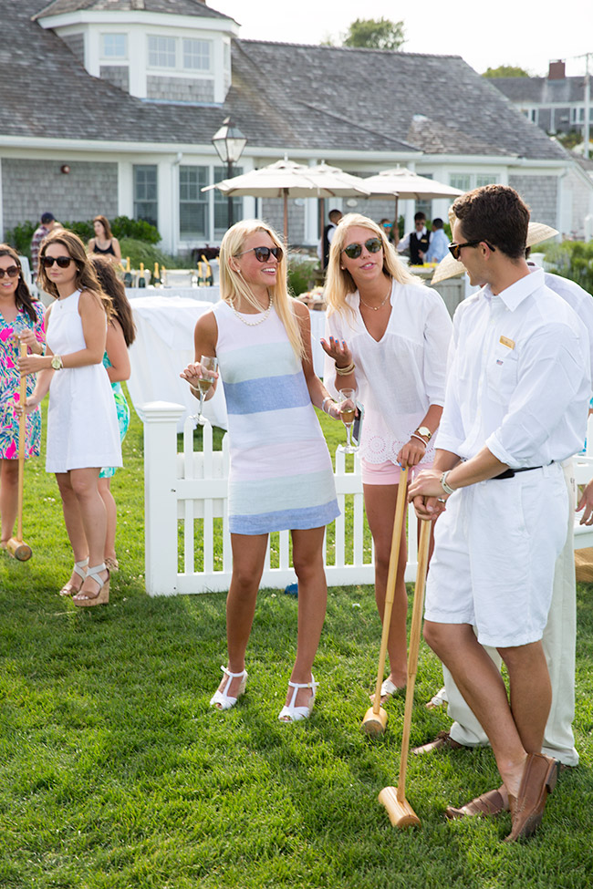 Feeling Croquet Classy Girls Wear Pearls