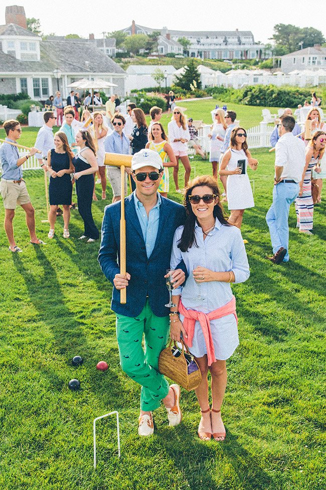 Feeling Croquet Classy Girls Wear Pearls