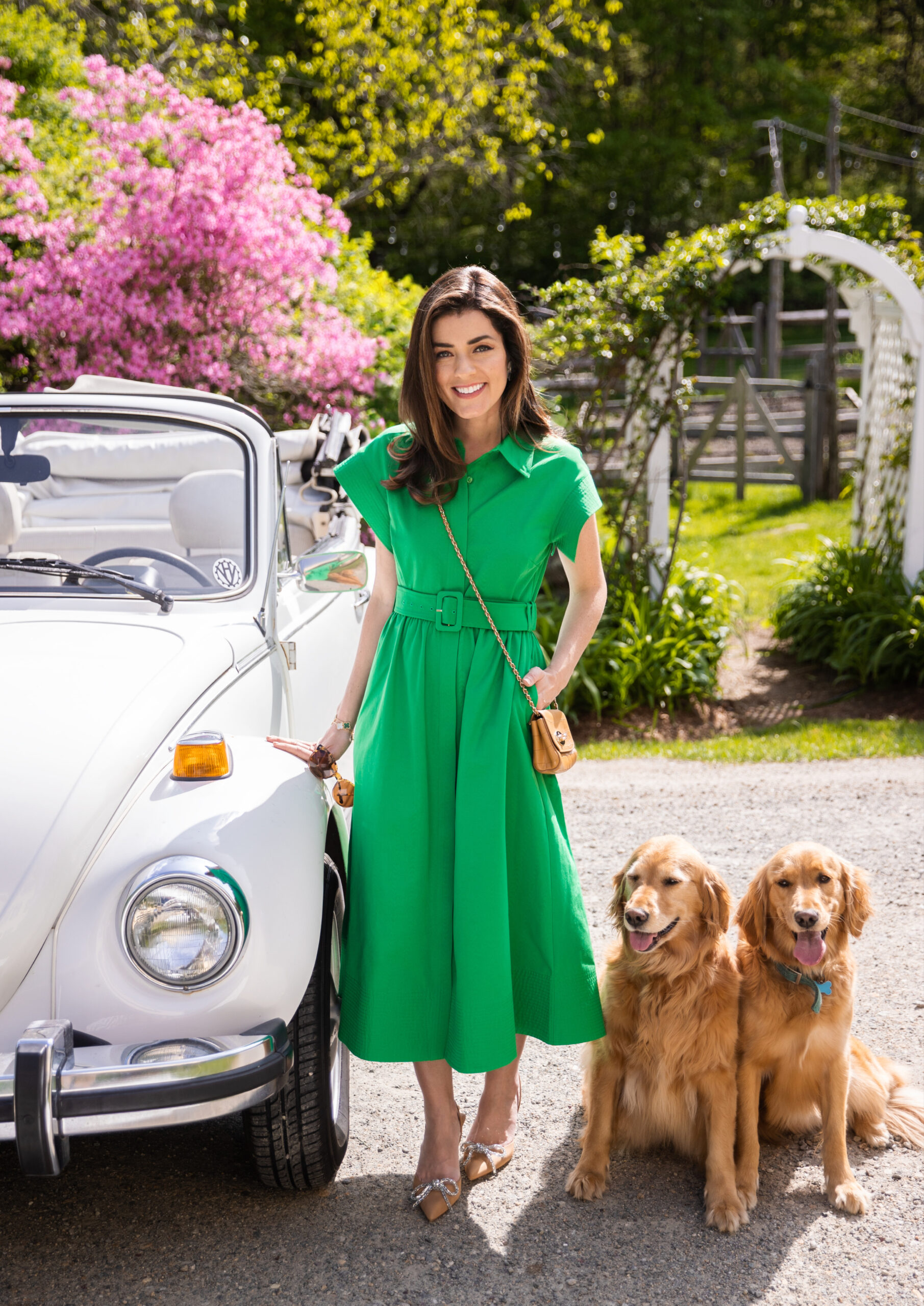 Girl in the Green Dress Classy Girls Wear Pearls